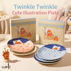 Twinkle Twinkle星星人 Sleep Dinner Plate