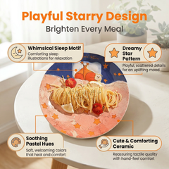 Twinkle Twinkle星星人 Sleep Dinner Plate