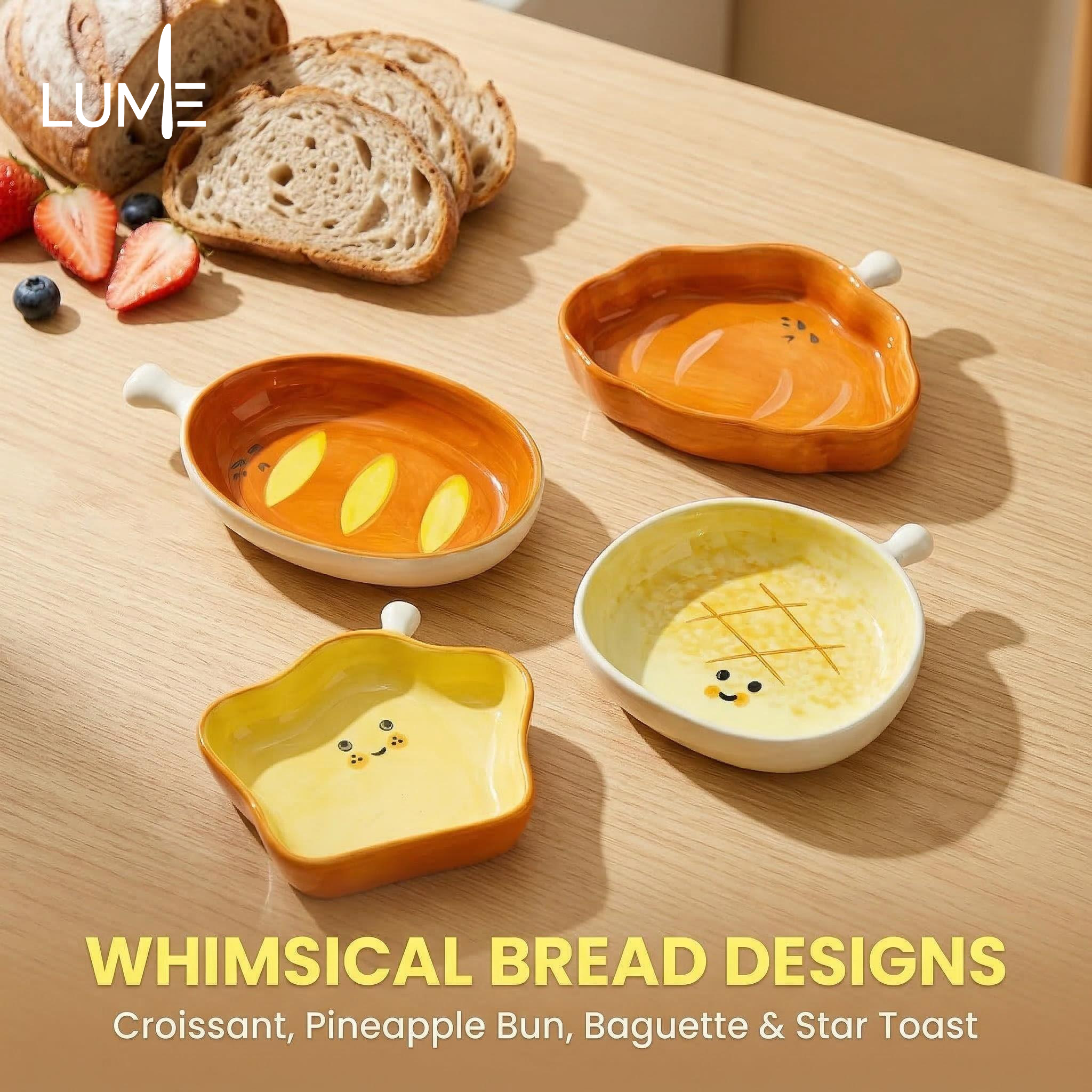 Bread dipping dish
