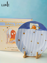 Twinkle Twinkle星星人 Sleep Dinner Plate