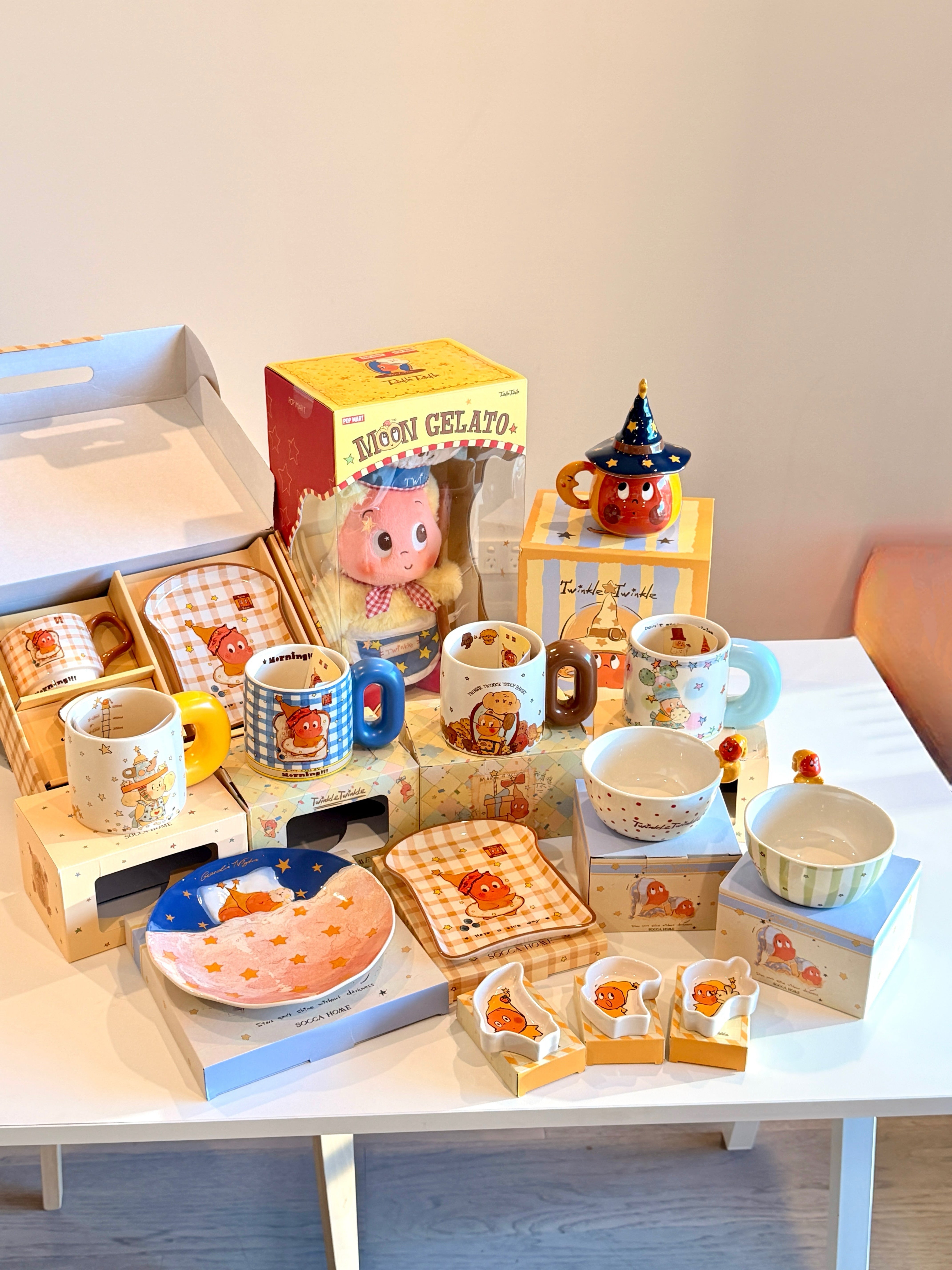 Twinkle Twinkle星星人 Sleep Dinner Plate
